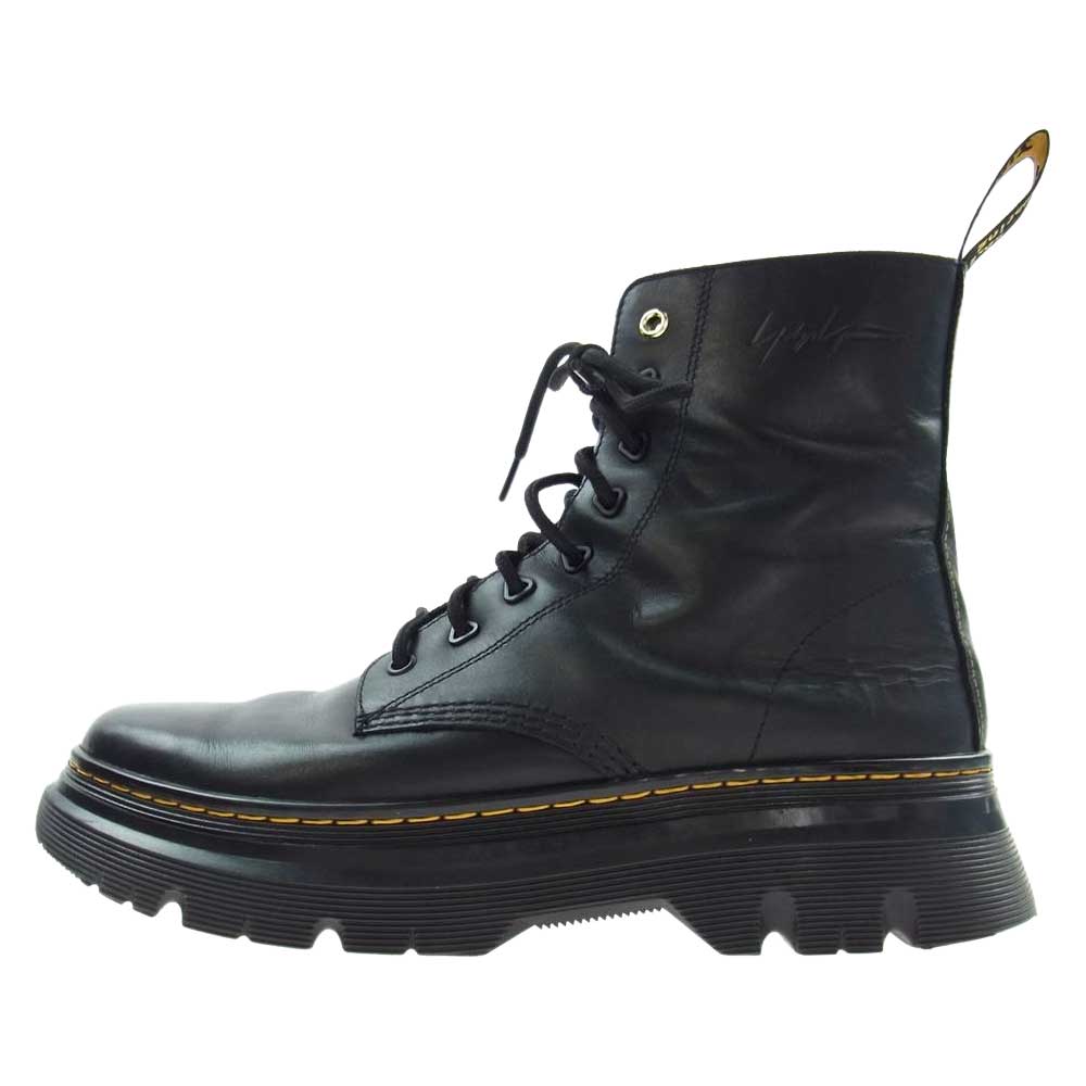 Yohji Yamamoto POUR HOMME ヨウジヤマモトプールオム Dr.MARTENS ドクターマーチン TARIK YY サイドジップ 8ホールブーツ　 ブラック系 UK10【中古】