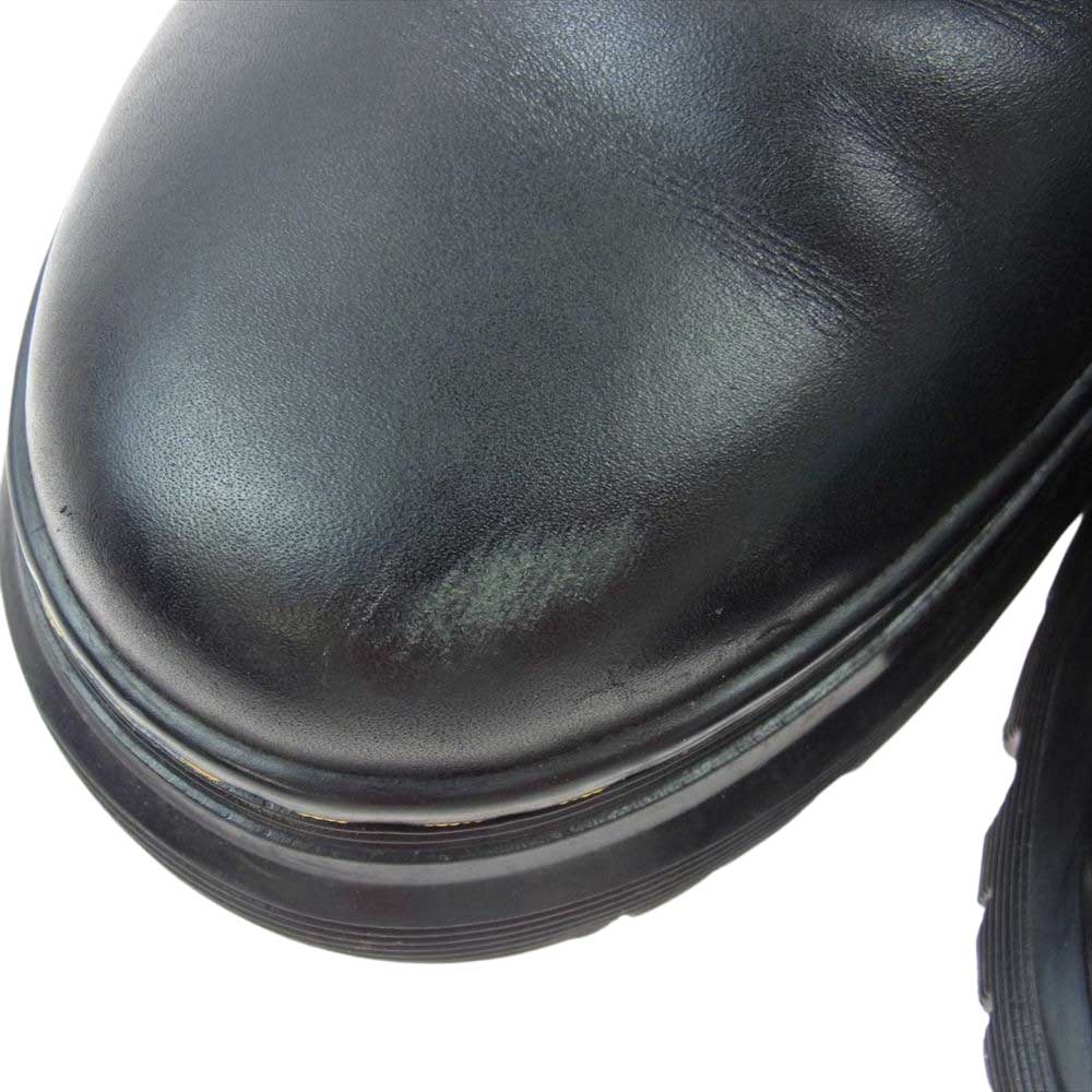 Yohji Yamamoto POUR HOMME ヨウジヤマモトプールオム Dr.MARTENS ドクターマーチン TARIK YY サイドジップ 8ホールブーツ　 ブラック系 UK10【中古】