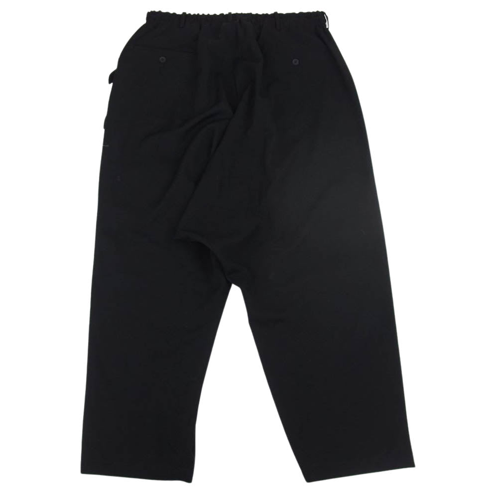 Yohji Yamamoto POUR HOMME ヨウジヤマモトプールオム 20AW HR-P24-845 ファスナー ラップ サルエルパンツ ブラック系 3【中古】