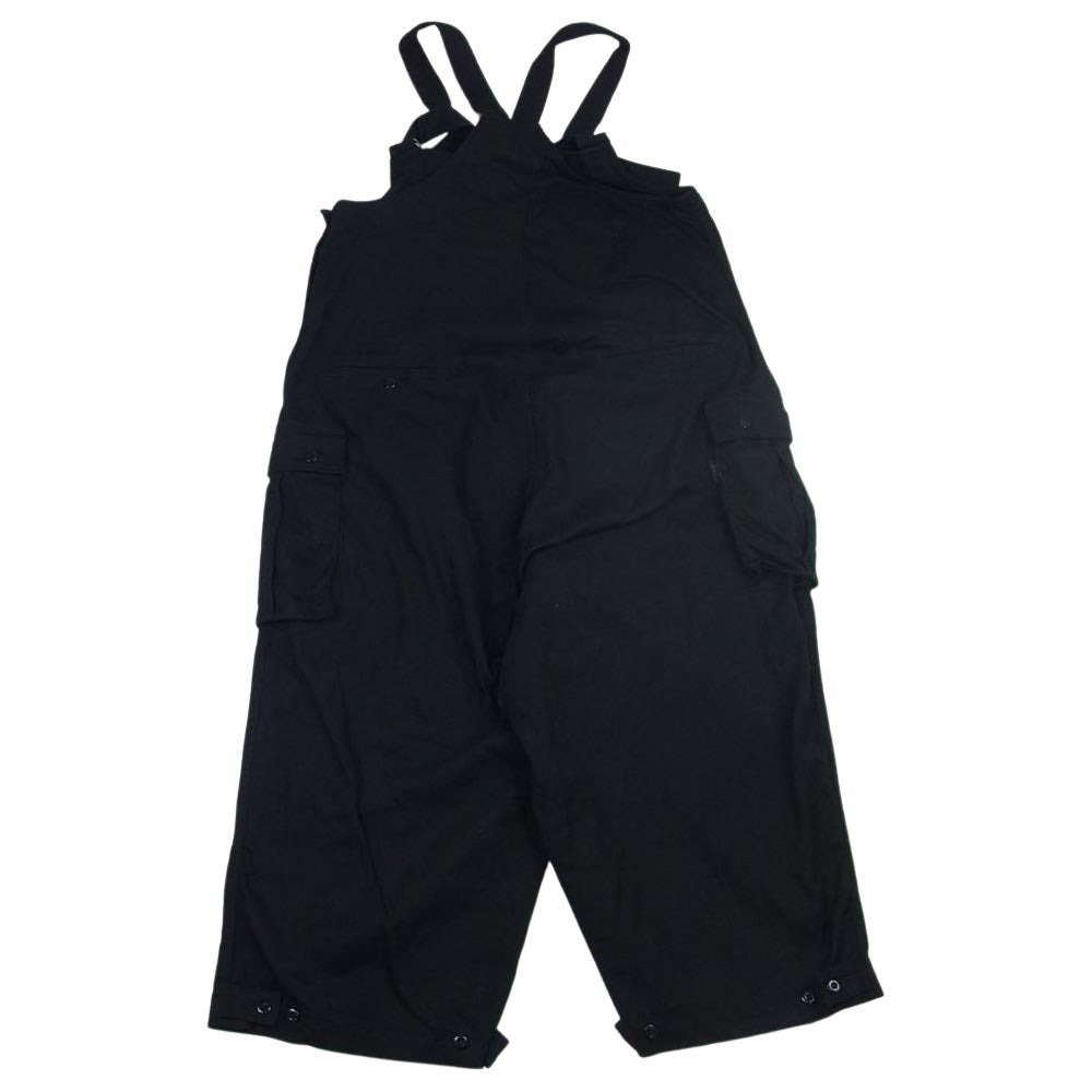 ブラックスキャンダル ヨウジヤマモト 22SS HG-D90-059 カーゴ オーバーオール オールインワン ブラック系 3【中古】