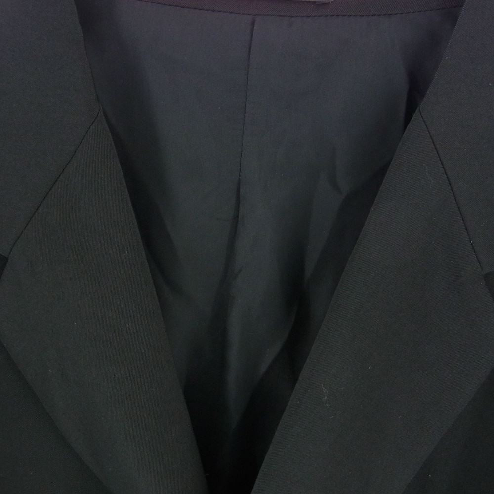 Yohji Yamamoto POUR HOMME ヨウジヤマモトプールオム 20AW HR-J73-506 02SS復刻 WOMEN EMBROIDERY SERIES バック女優刺繍 ロングジャケット ブラック系 3【中古】