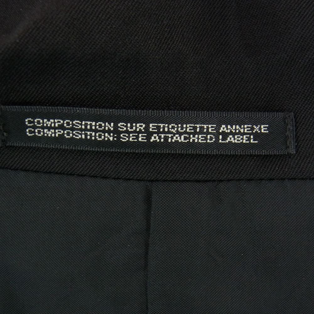 Yohji Yamamoto POUR HOMME ヨウジヤマモトプールオム 20AW HR-J73-506 02SS復刻 WOMEN EMBROIDERY SERIES バック女優刺繍 ロングジャケット ブラック系 3【中古】