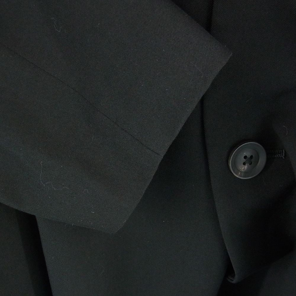 Yohji Yamamoto POUR HOMME ヨウジヤマモトプールオム 20AW HR-J73-506 02SS復刻 WOMEN EMBROIDERY SERIES バック女優刺繍 ロングジャケット ブラック系 3【中古】