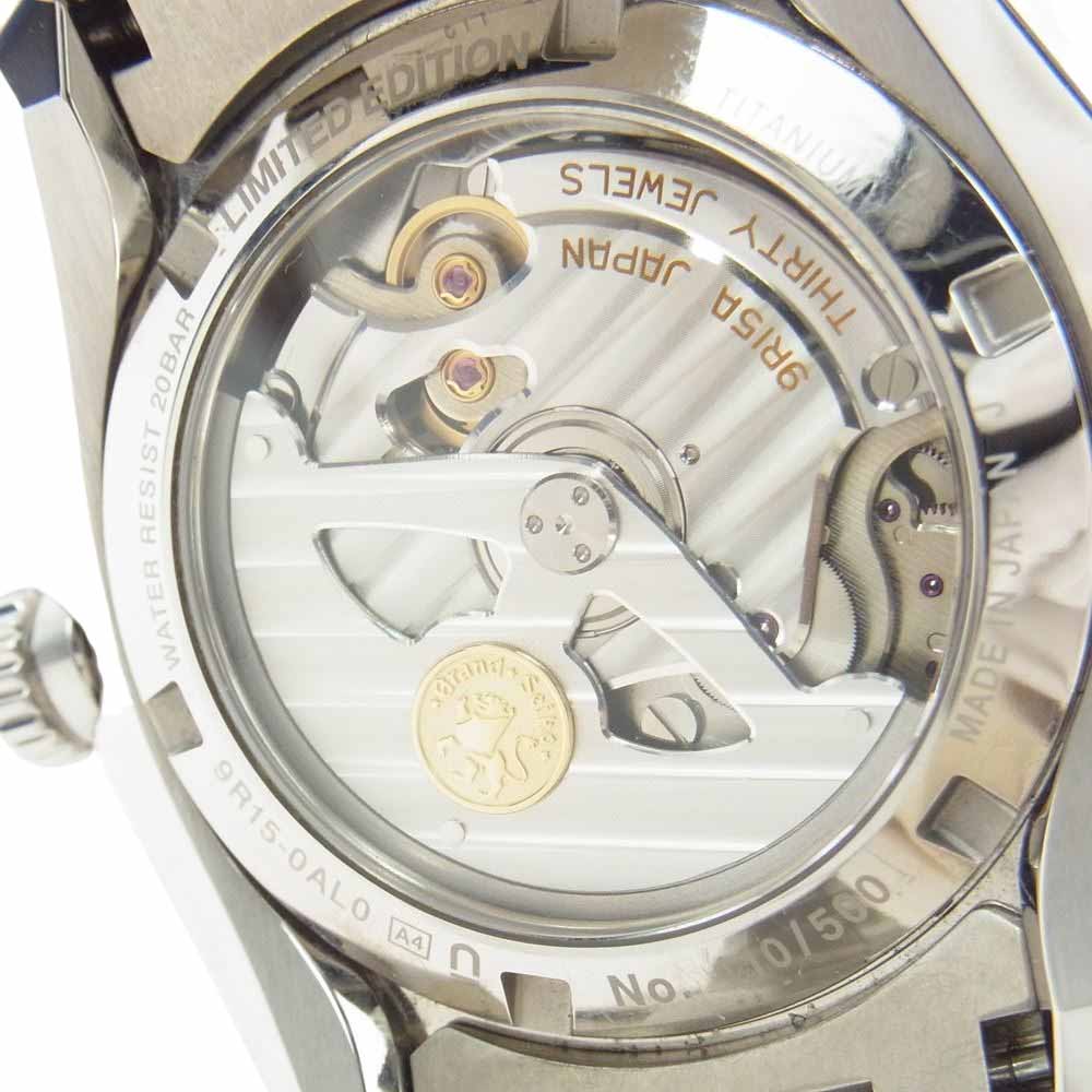 GRAND SEIKO グランドセイコー SBGA403 9R15-0AL0 Sport Collection マスターショップモデル 500本限定 オートマチック 自動巻き 腕時計 ウォッチ シルバー系【中古】
