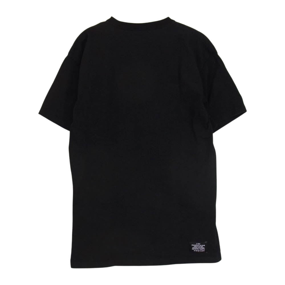 uniform experiment ユニフォームエクスペリメント UE-192068 UEN PHYSICAL FITNESS TEE プリント 半袖 Tシャツ ブラック系 2【中古】