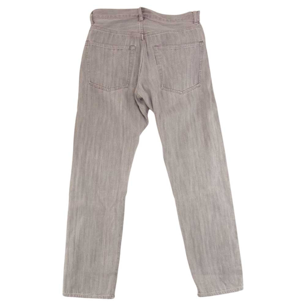 GOODENOUGH グッドイナフ ヘリンボーン デニム パンツ グレー系 S【中古】