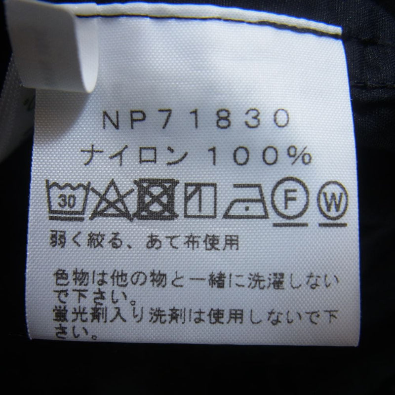 THE NORTH FACE ノースフェイス NP71830 Compact Jacket コンパクト ジャケット ナイロン マウンテン パーカ ブラック系 M【中古】