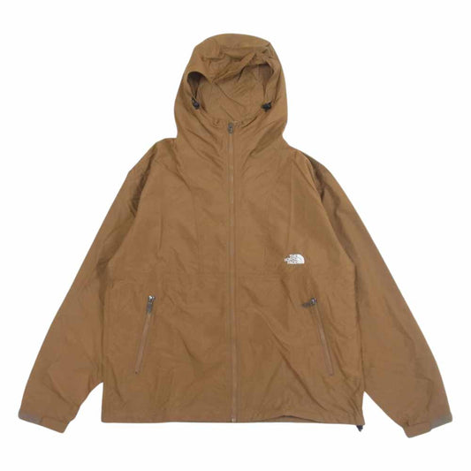 THE NORTH FACE ノースフェイス NP71830 Compact Jacket コンパクト ジャケット ナイロン マウンテン パーカ ベージュ系 M【中古】