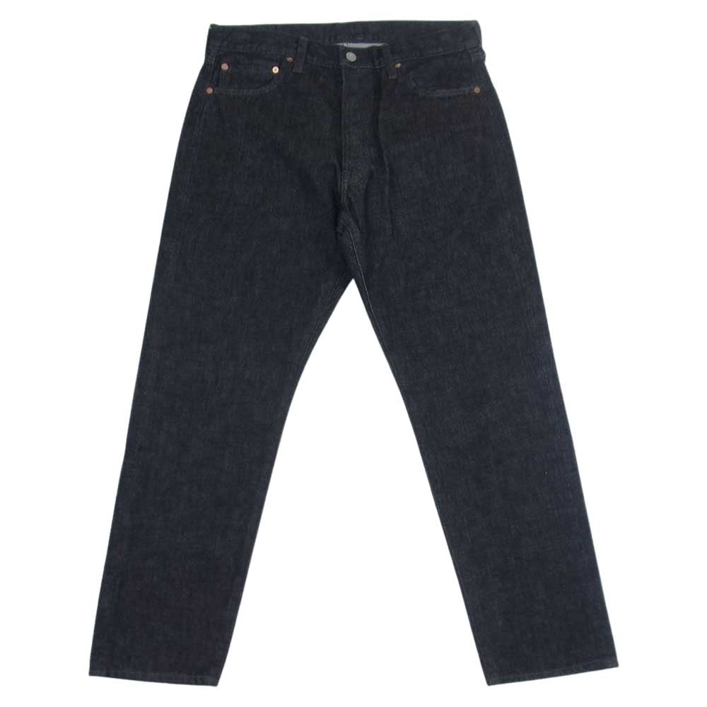 STANDARD CALIFORNIA スタンダードカリフォルニア 960 ボタンフライ ブラック デニム パンツ ブラック系 32【美品】【中古】