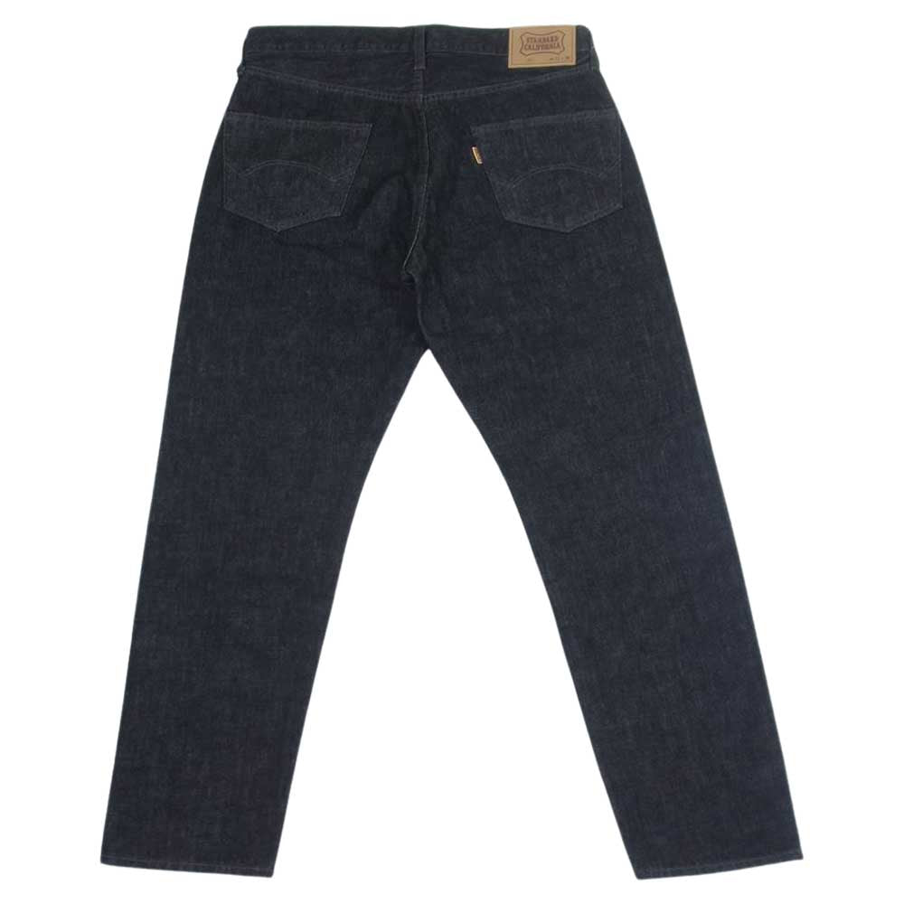 STANDARD CALIFORNIA スタンダードカリフォルニア 960 ボタンフライ ブラック デニム パンツ ブラック系 32【美品】【中古】