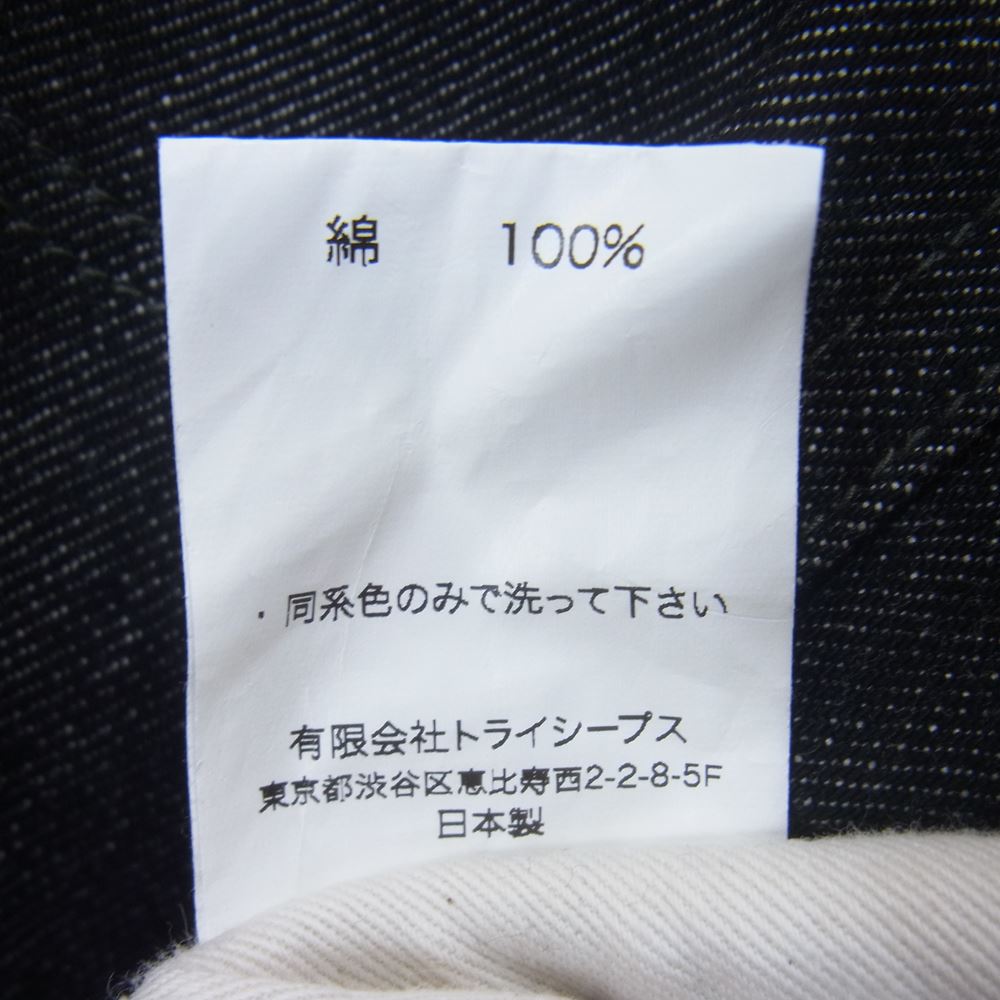 STANDARD CALIFORNIA スタンダードカリフォルニア 960 ボタンフライ ブラック デニム パンツ ブラック系 32【美品】【中古】