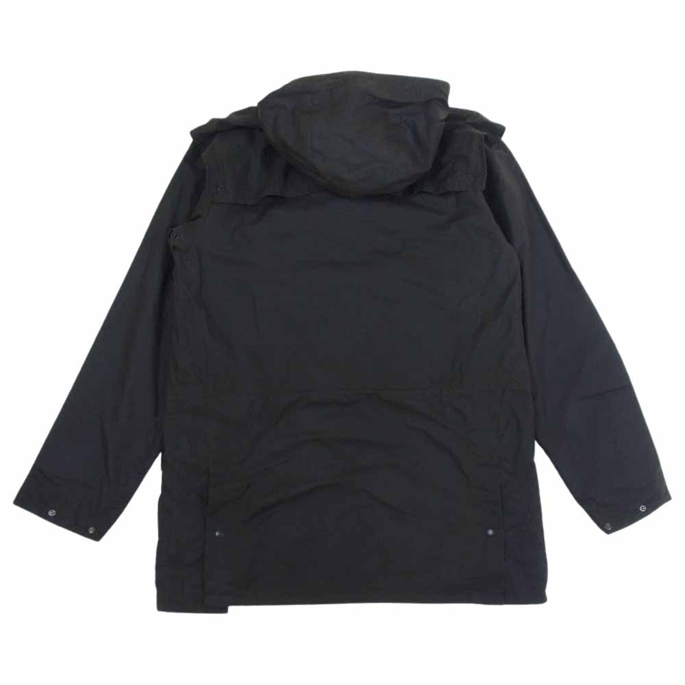 Barbour バブアー ブルガリア製 3ワラント Classic Durham Jacket クラシック ダーハム オイルド フード ジャケット ブラック系 カーキ系 36【中古】
