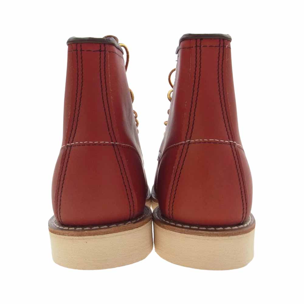 RED WING レッドウィング #REF! 8875 四角犬タグ 復刻 Irissh Setter アイリッシュセッター 6inch CLASSIC MOC TOE 6インチ クラシック モックトゥ ブーツ ワインレッド系 25.5cm【極上美品】【中古】