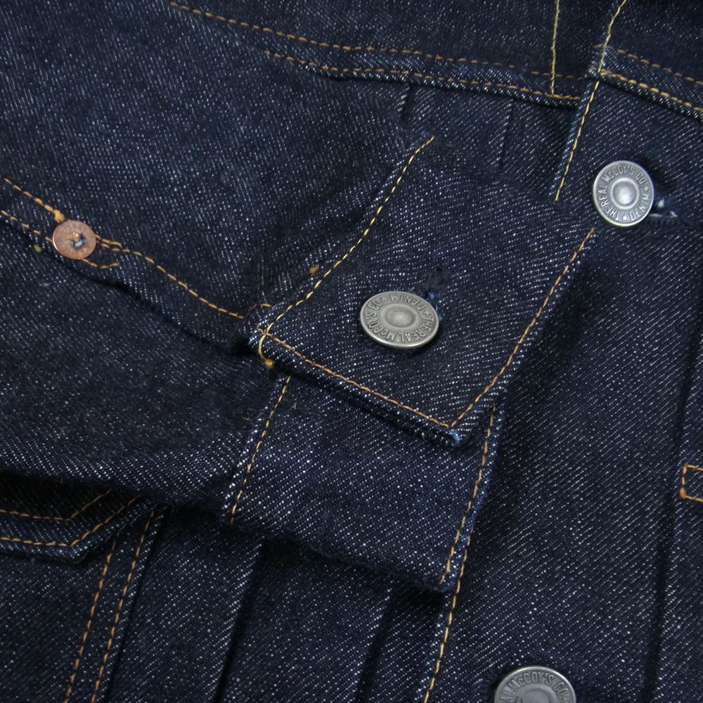 The REAL McCOY'S ザリアルマッコイズ MJ18030 001XXJ 2nd Type デニム ジャケット インディゴブルー系 36【美品】【中古】