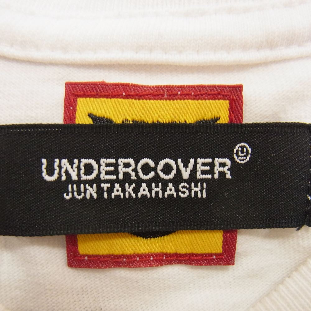 UNDERCOVER アンダーカバー UC2B9808 HUMAN MADE ヒューマンメイド LAST ORGY2 L/S T-SHIRT ラスト オージー ロゴプリント長袖カットソー ホワイト系【中古】