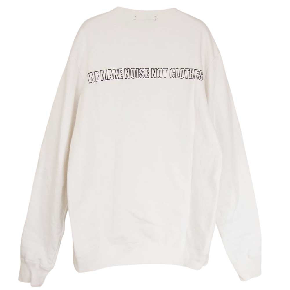 UNDERCOVER アンダーカバー UCZ9816 U Bear Bear 30th Anniversary Sweatshirt ベア スウェット ホワイト系 2【中古】