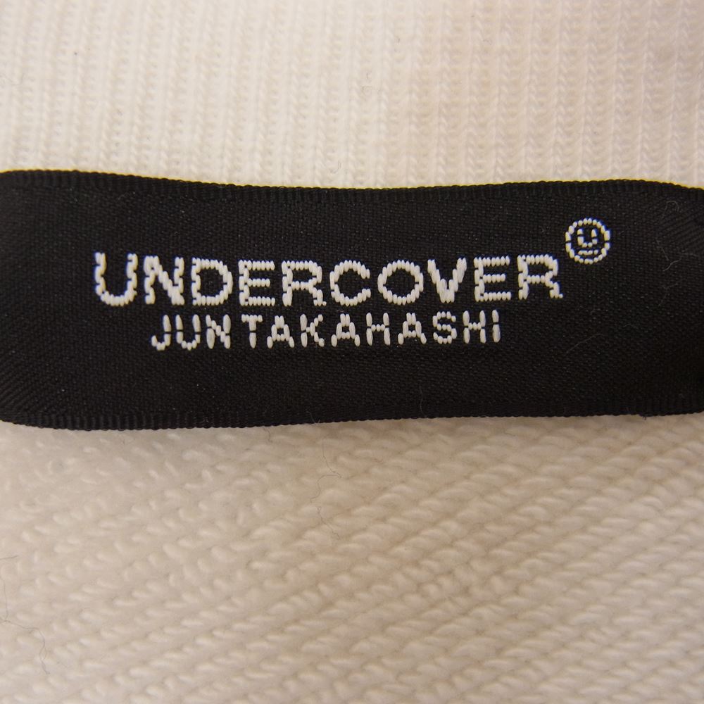 UNDERCOVER アンダーカバー UCZ9816 U Bear Bear 30th Anniversary Sweatshirt ベア スウェット ホワイト系 2【中古】