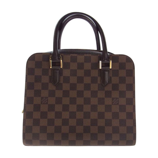 LOUIS VUITTON ルイ・ヴィトン N51155 ダミエ トリアナ ハンドバッグ  ブラウン系【中古】
