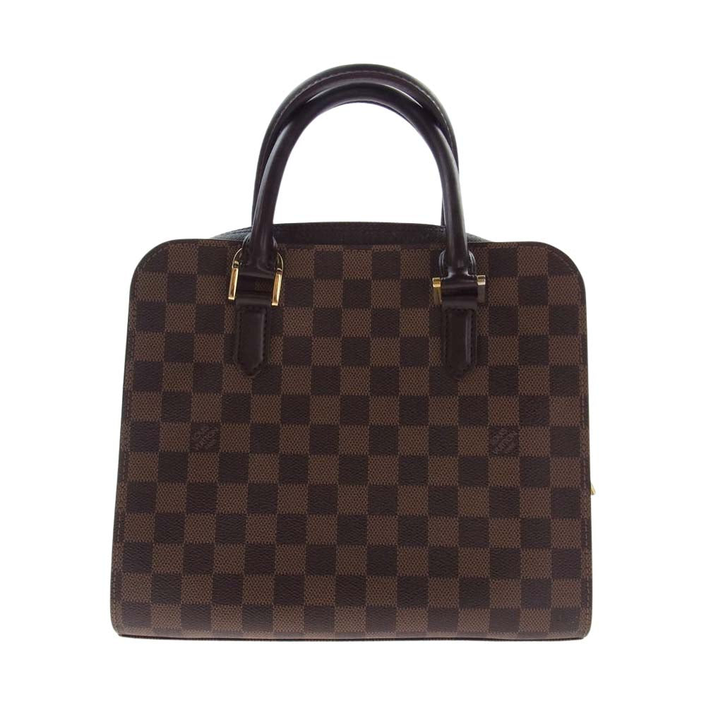 LOUIS VUITTON ルイ・ヴィトン N51155 ダミエ トリアナ ハンドバッグ  ブラウン系【中古】