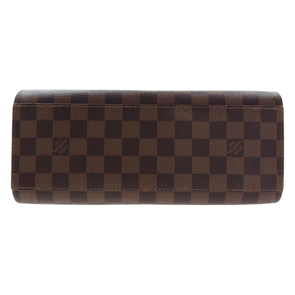 LOUIS VUITTON ルイ・ヴィトン N51155 ダミエ トリアナ ハンドバッグ  ブラウン系【中古】