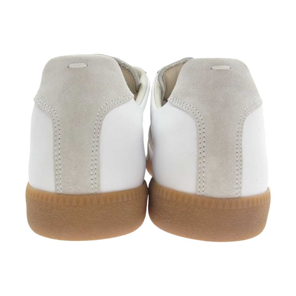 MAISON MARGIELA メゾンマルジェラ 22ライン REPLICA レプリカ ジャーマントレーナー ホワイト系 43【美品】【中古】