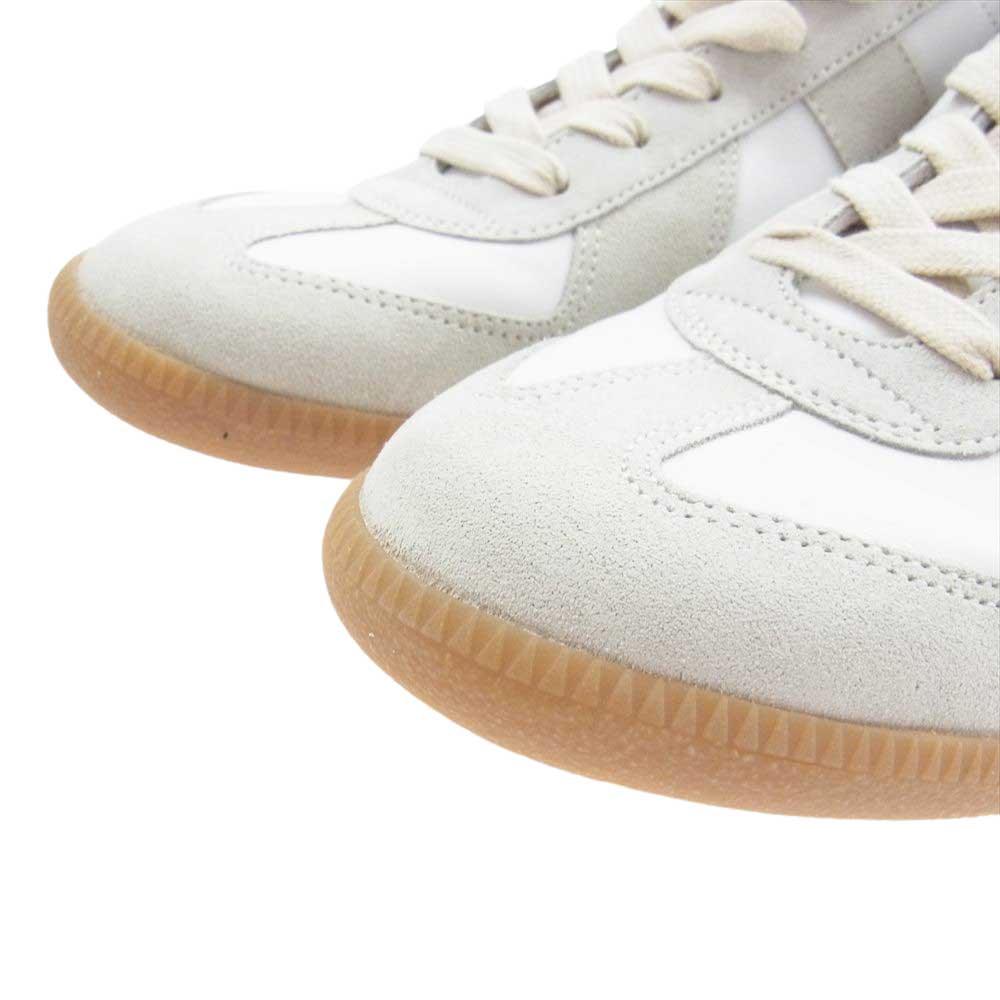 MAISON MARGIELA メゾンマルジェラ 22ライン REPLICA レプリカ ジャーマントレーナー ホワイト系 43【美品】【中古】
