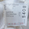 Sacai サカイ 21-05408 リブ ニット 半袖 オフホワイト系 1【中古】