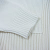 Sacai サカイ 21-05408 リブ ニット 半袖 オフホワイト系 1【中古】