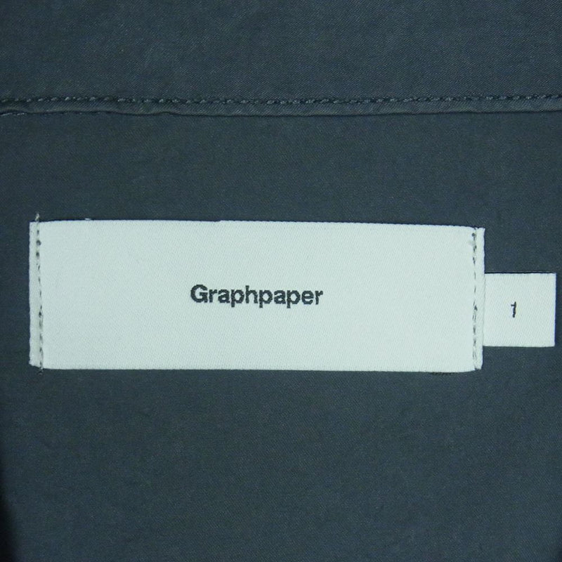 GRAPHPAPER グラフペーパー GMB Garment Dyed Shop Coat
