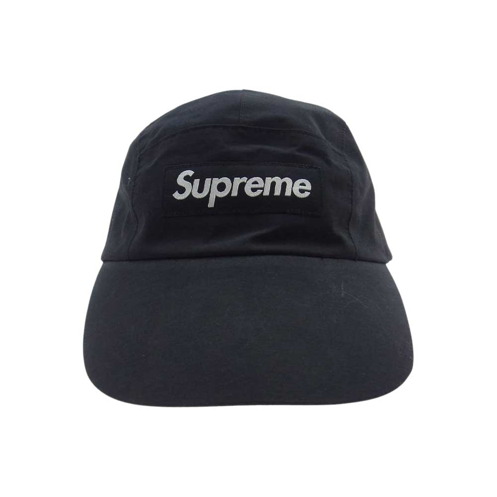 Supreme シュプリーム 21SS GORE-TEX Long Bill Camp Cap ゴアテックス ロングビル キャンプ キャップ ブラック系【中古】