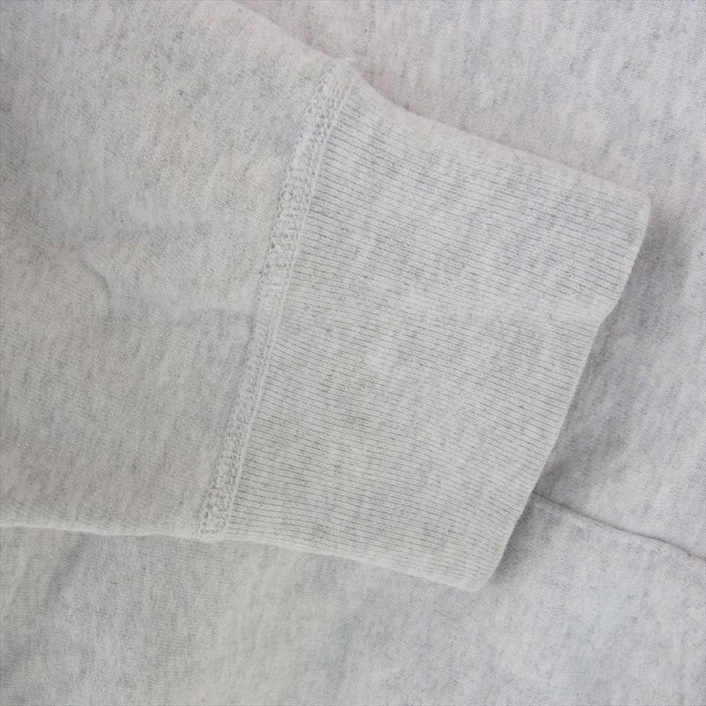Supreme シュプリーム 18ss  Sleeve Embroidery Hooded Sweatshirt 袖ロゴ スウェット パーカー グレー系 M【中古】