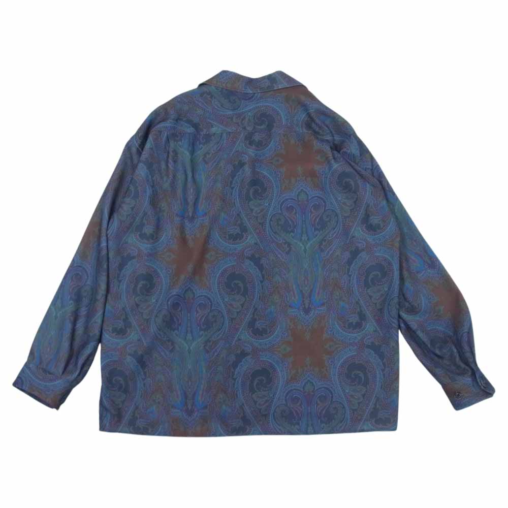 アンスクリア 21AW I21AW-SH58A ペイズリー柄 オープンカラーシャツ マルチカラー系 36【中古】