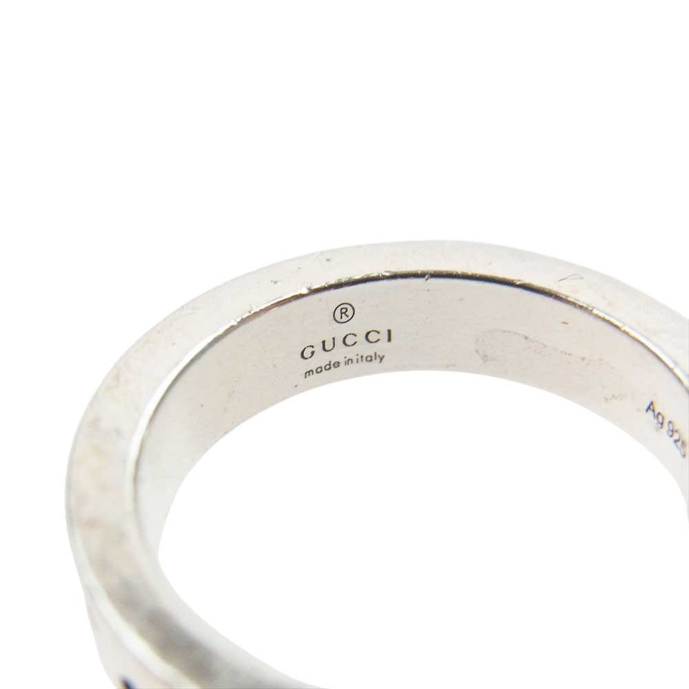 GUCCI グッチ 477339 J8400 0701 GG グッチゴースト シルバー リング シルバー系 10号【中古】