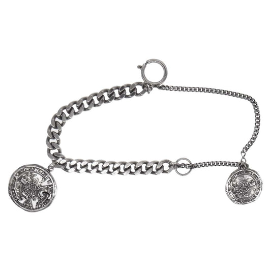 ACNE STUDIOS アクネストゥディオズ Abina Coin コイン ブレスレット シルバー系【中古】