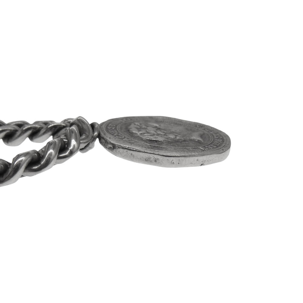ACNE STUDIOS アクネストゥディオズ Abina Coin コイン ネックレス シルバー系【中古】