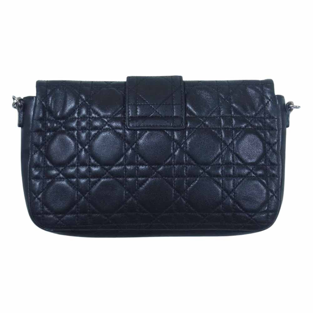 Dior ディオール カナージュ チェーン ショルダーバッグ ブラック系【中古】