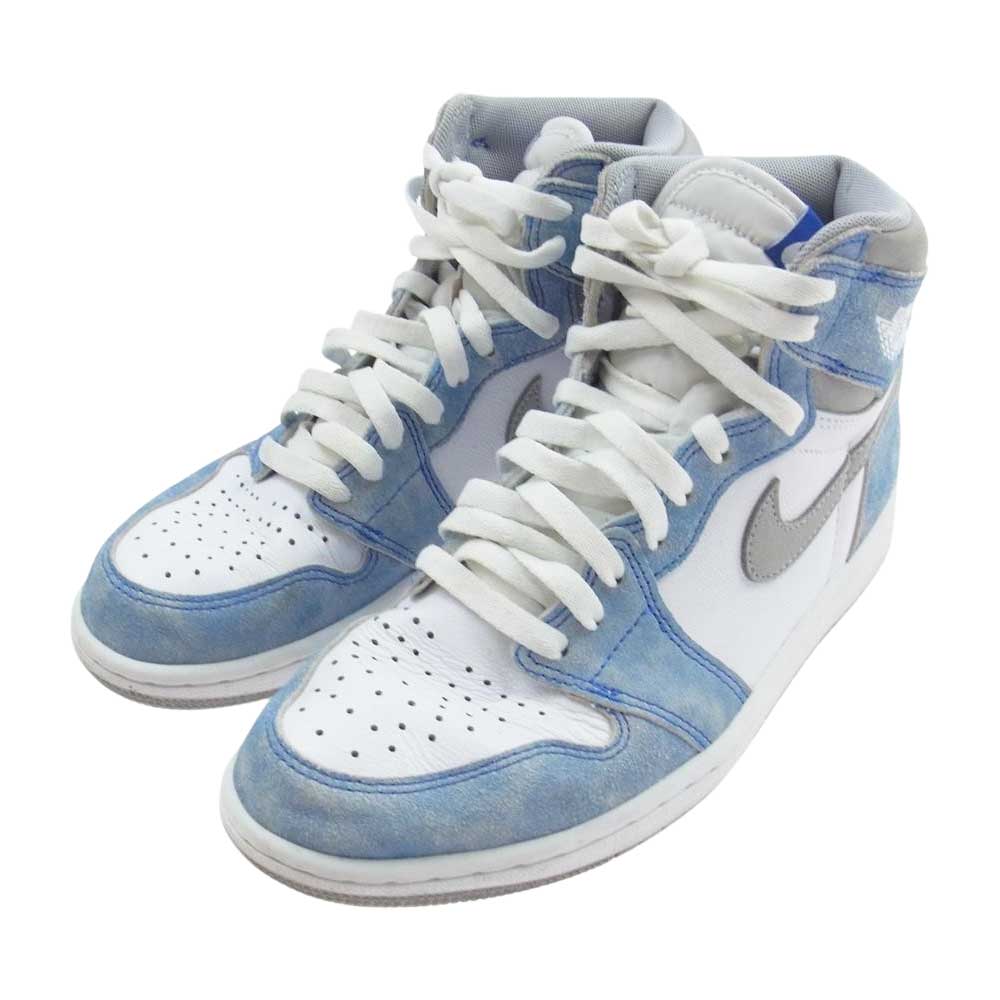 NIKE AIR JORDAN ナイキ ジョーダン 555088-402 AIR JORDAN 1 RETRO HIGH OG HYPER ROYAL エアジョーダン ハイハイパー ロイヤル ハイカット スニーカー インディゴブルー系 ホワイト系 26.0cm【中古】