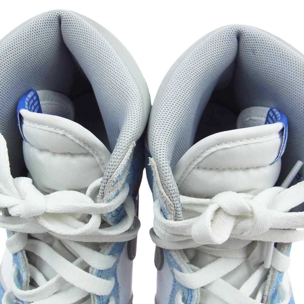 NIKE AIR JORDAN ナイキ ジョーダン 555088-402 AIR JORDAN 1 RETRO HIGH OG HYPER ROYAL エアジョーダン ハイハイパー ロイヤル ハイカット スニーカー インディゴブルー系 ホワイト系 26.0cm【中古】