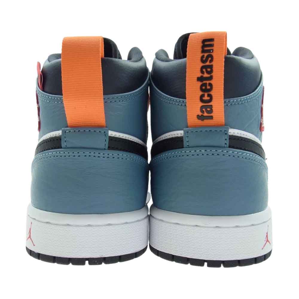 NIKE AIR JORDAN ナイキ ジョーダン 19AW CU2802-100  × FACETASM ファセッタズム AIR JORDAN 1 MID SE FEARLESS エアジョーダン 1 ミッド ハイカット スニーカー グレー系 ホワイト系 27.5cm【新古品】【未使用】【中古】