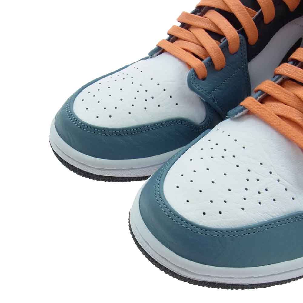 NIKE AIR JORDAN ナイキ ジョーダン 19AW CU2802-100  × FACETASM ファセッタズム AIR JORDAN 1 MID SE FEARLESS エアジョーダン 1 ミッド ハイカット スニーカー グレー系 ホワイト系 27.5cm【新古品】【未使用】【中古】