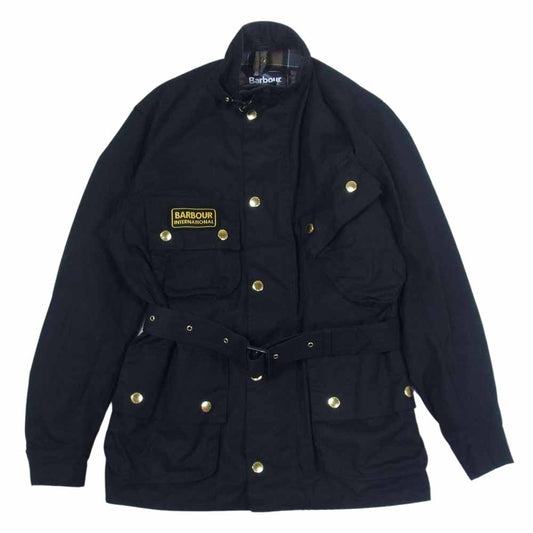 Barbour バブアー INTERNATIONAL ORIGINAL インターナショナル オリジナル オイルド ジャケット ブラック系 36【美品】【中古】