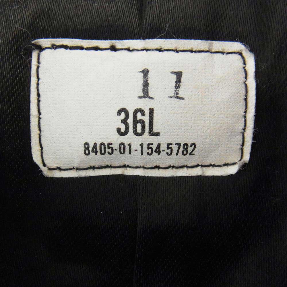 アメリカ軍 8405-01-154-5782 ウール Pコート ブラック系【中古】