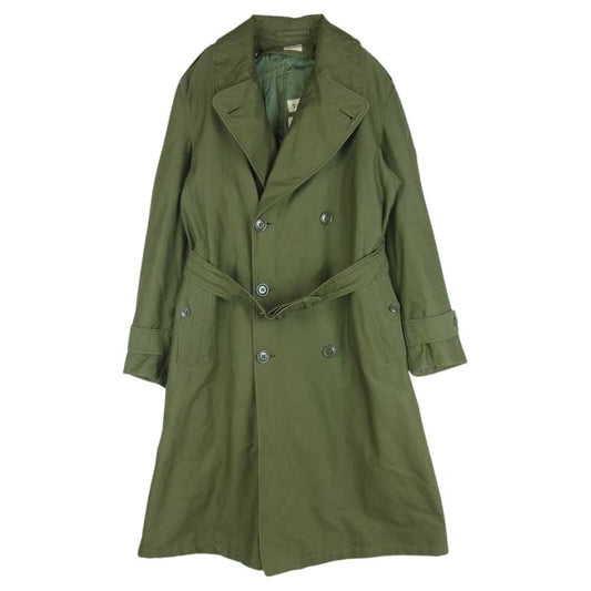 アメリカ軍 8405-261-6502 M-1950 ライナー付き コットン サテン オーバー コート カーキ系 S【中古】