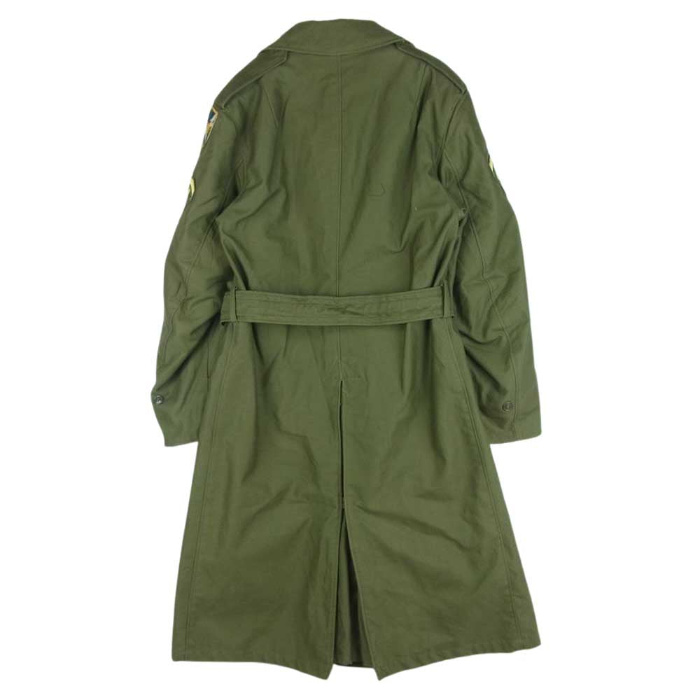 アメリカ軍 8405-261-6502 M-1950 ライナー付き コットン サテン オーバー コート カーキ系 S【中古】