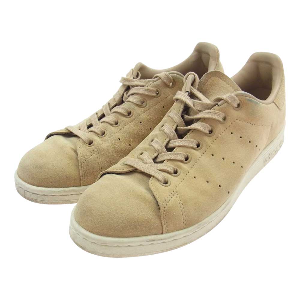 adidas アディダス BB0039 STAN SMITH BEIGE SUEDE スタンスミス スエード ベージュ系 26.5cm【中古】