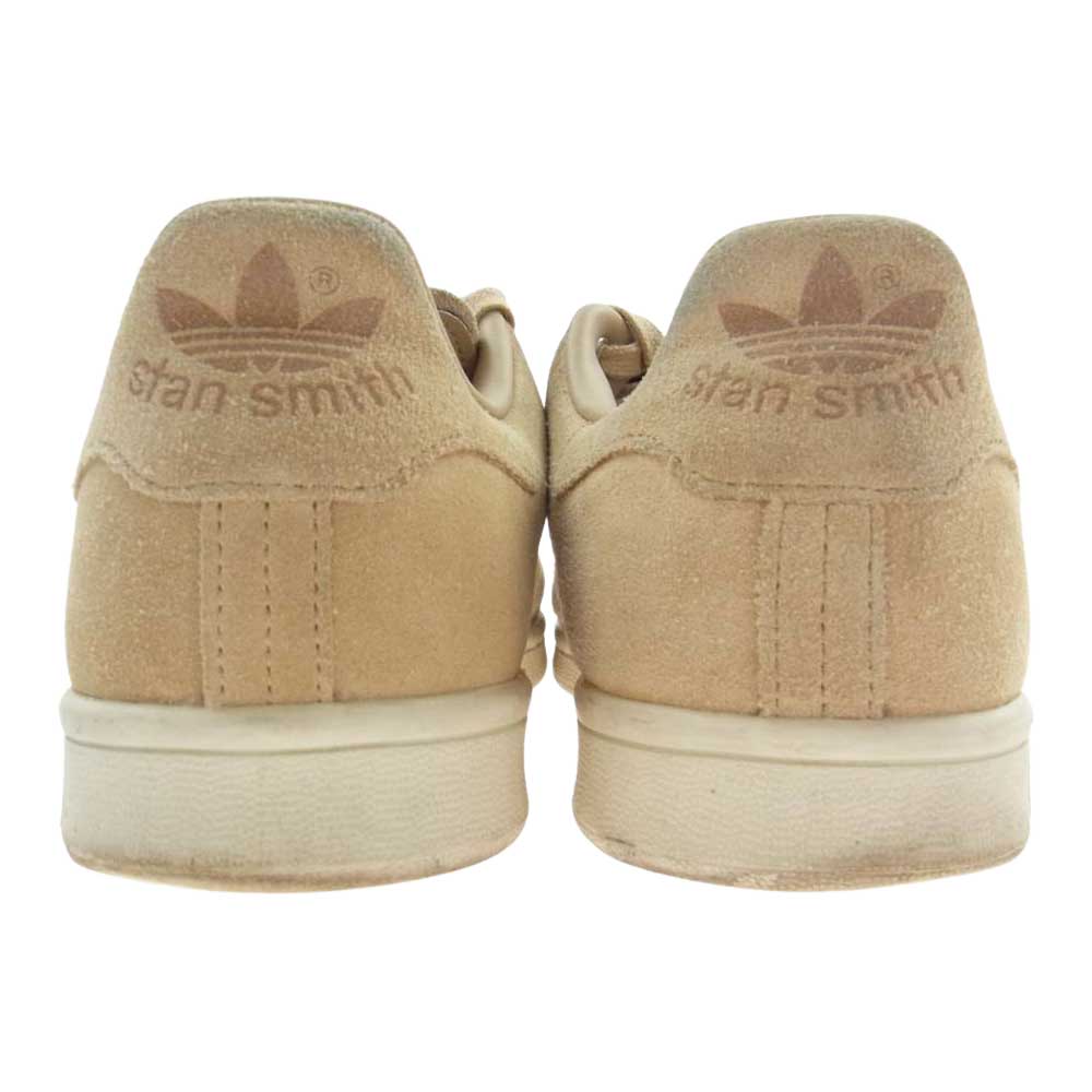 adidas アディダス BB0039 STAN SMITH BEIGE SUEDE スタンスミス スエード ベージュ系 26.5cm【中古】