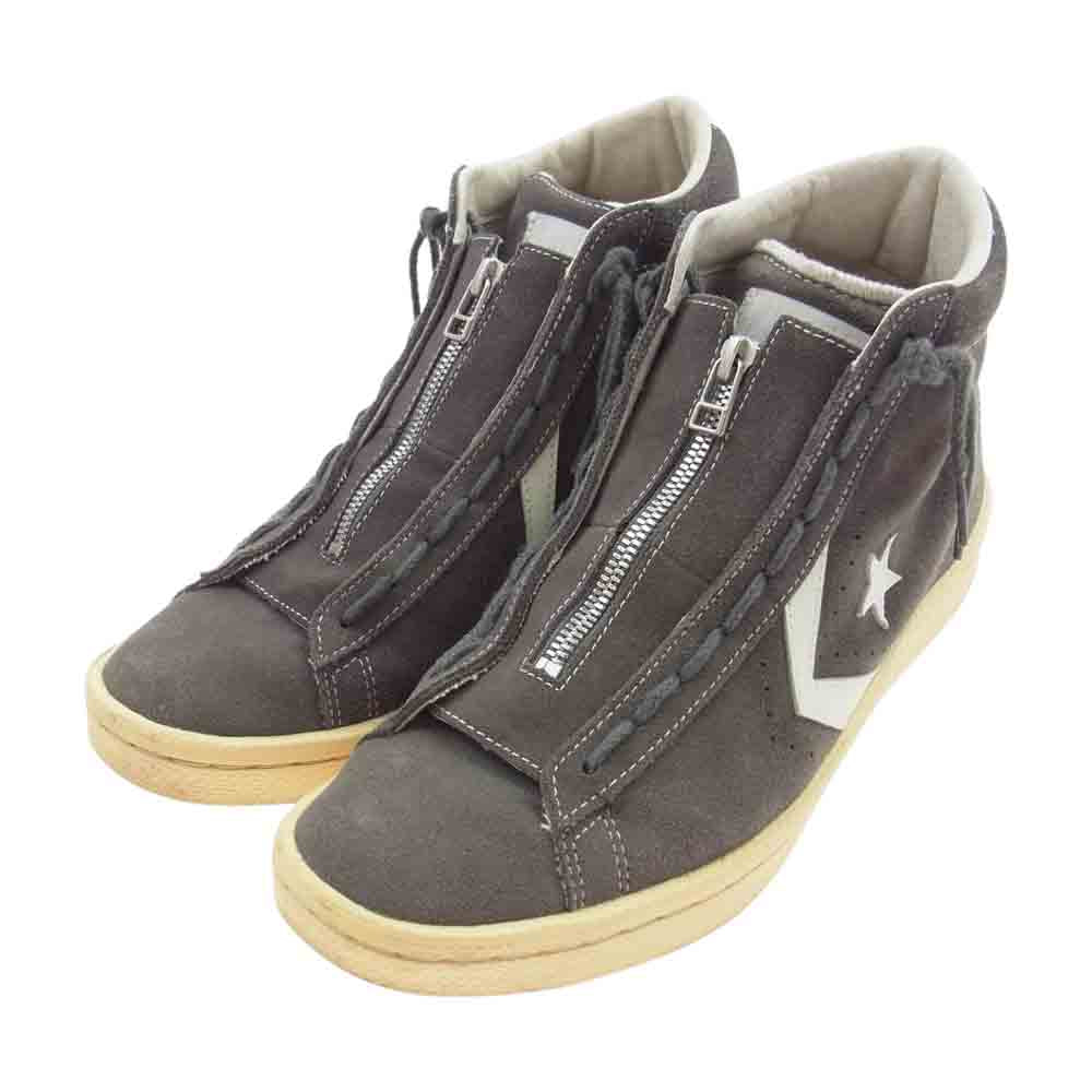 CONVERSE コンバース nonnative ノンネイティブ PRO LEATHER HI NN GRAY グレー系 26.5cm【中古】
