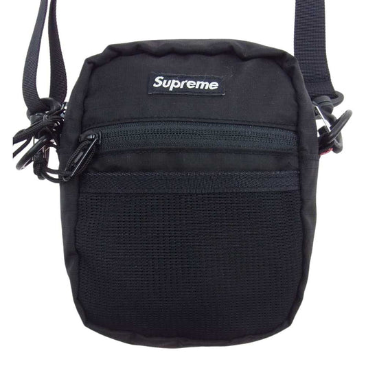 Supreme シュプリーム 17SS  Cordura Small Shoulder Bag コーデュラ スモール ショルダー バッグ ポーチ ブラック系【中古】