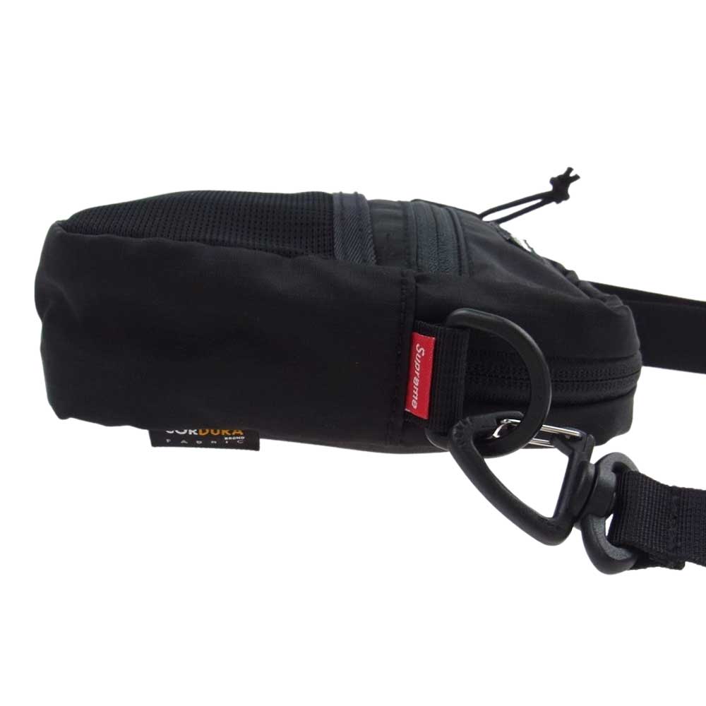 Supreme シュプリーム 17SS  Cordura Small Shoulder Bag コーデュラ スモール ショルダー バッグ ポーチ ブラック系【中古】