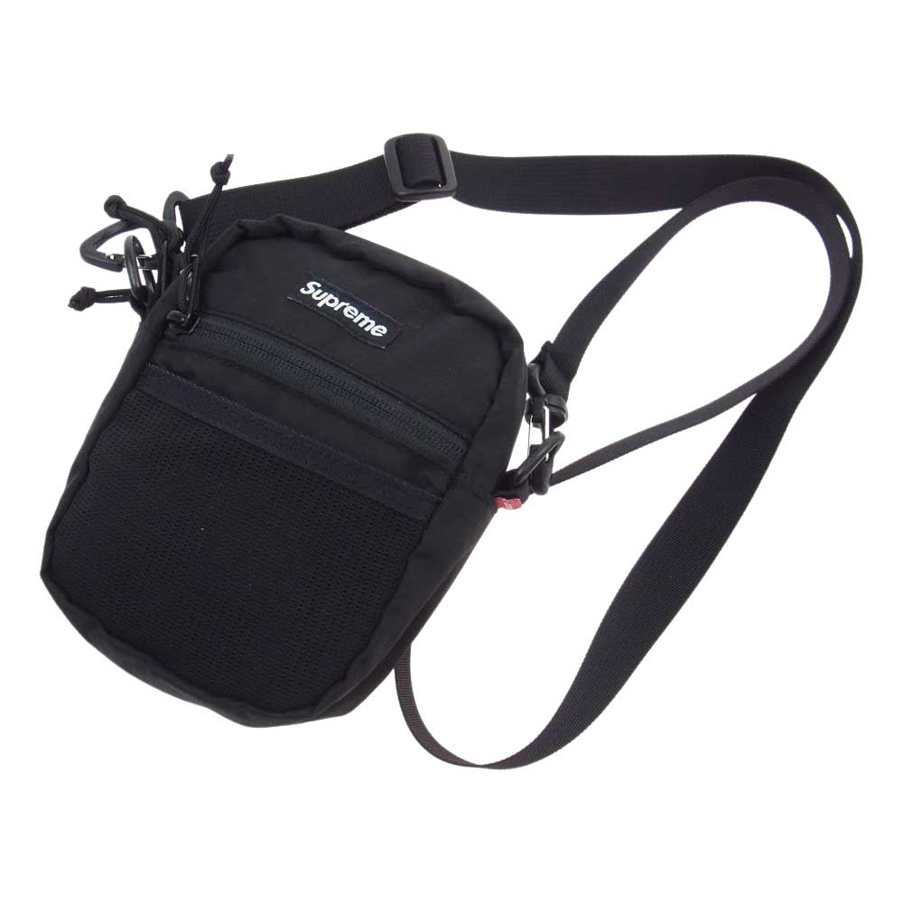 Supreme シュプリーム 17SS  Cordura Small Shoulder Bag コーデュラ スモール ショルダー バッグ ポーチ ブラック系【中古】